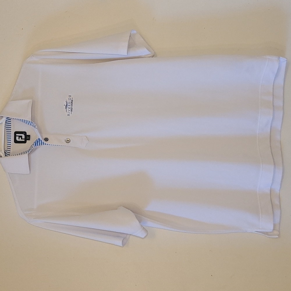 Fj polo golf shirt size large